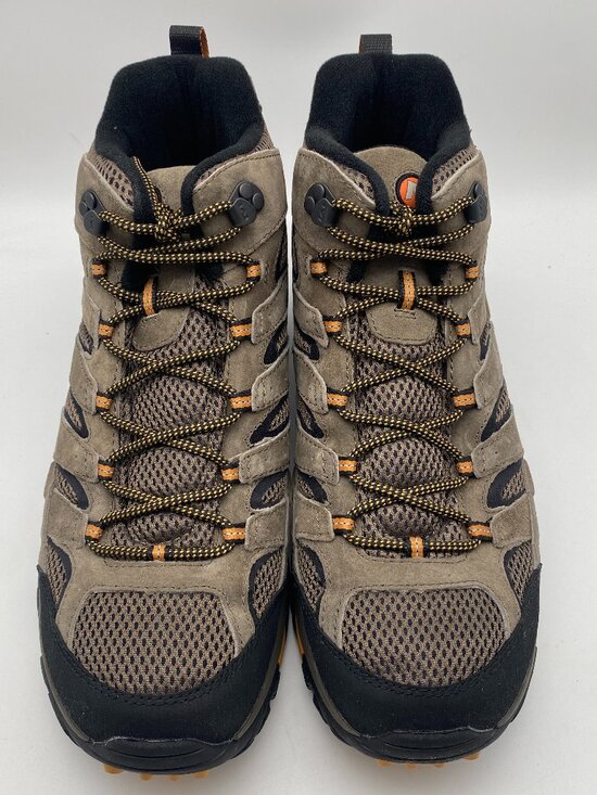 MERRELL MOAB 2 MID VENT HIKING BOOTS WALNUT US MEN\'S SIZE 14